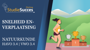 Banner natuurkunde cursus snelheid en verplaatsing