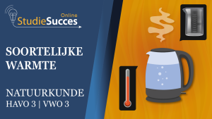 Banner natuurkunde cursus soortelijke warmte